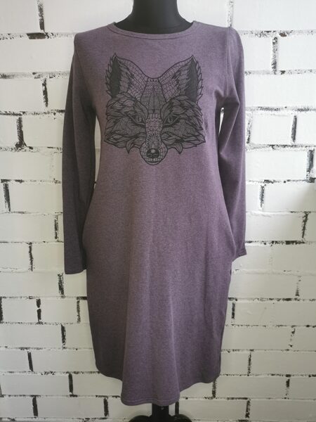 Taisnā piegriezuma kleita, XS/S izmērs