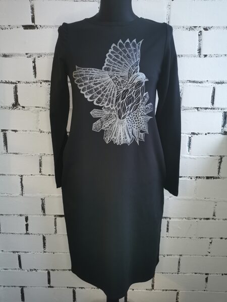 Taisnā piegriezuma kleita, XS/S izmērs