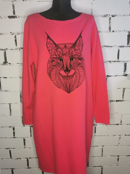 Taisnā piegriezuma kleita, M/L izmērs