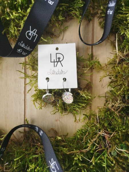 Auskari "Gaišie mirdzumiņi" 12 mm, 16mm