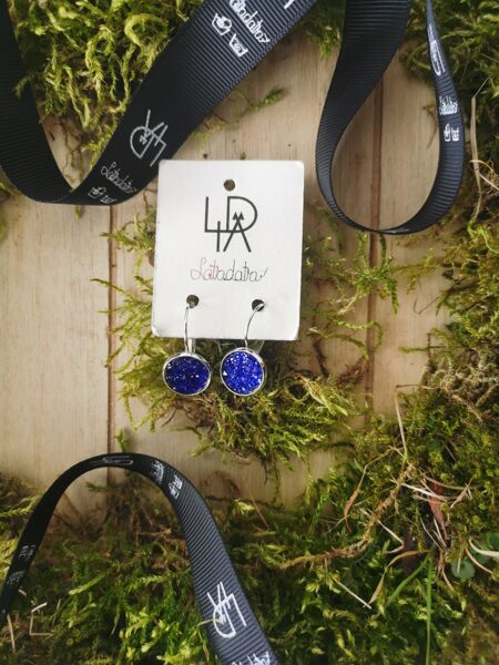 Auskari "Rudzupuķu mirdzumiņi" 12mm 