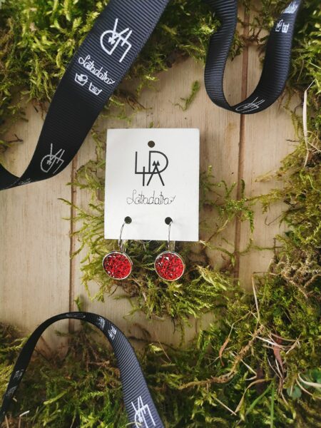 Auskari "Magones mirdzumiņi" 12mm 